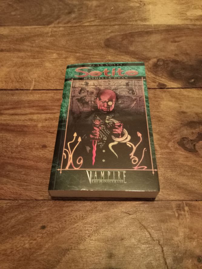 Vampire The Masquerade Clan Novel Setite #4 World of Darkness White Wolf 1999