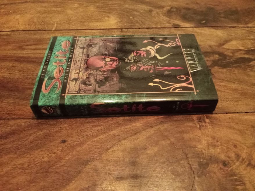 Vampire The Masquerade Clan Novel Setite #4 World of Darkness White Wolf 1999