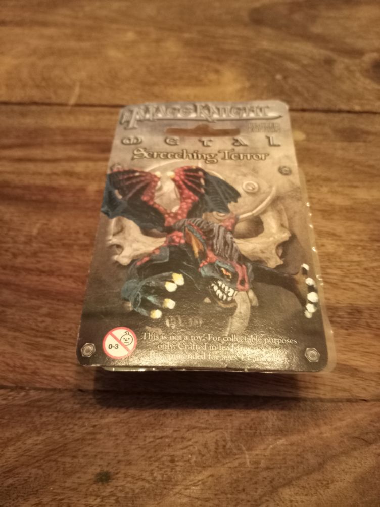 Mage Knight Screeching Terror Metal Limited Edition New 2001