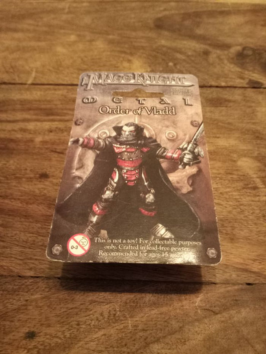 Mage Knight Rebellion Order of Vladd (Unique) Metal Limited Edition New 2001
