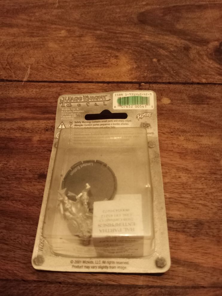 Mage Knight Skeleton #541 Metal Limited Edition New 2001
