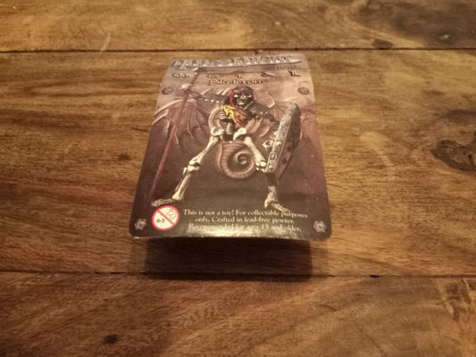 Mage Knight Skeleton #541 Metal Limited Edition New 2001