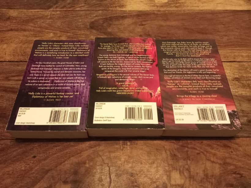 The Secret Texts Trilogy 1-3 Holly Lisle 1999 - 2001