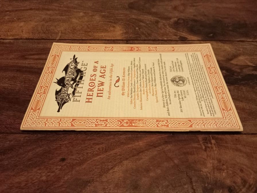 Dragonlance Fifth Age Heroes of a New Age TSR 1996