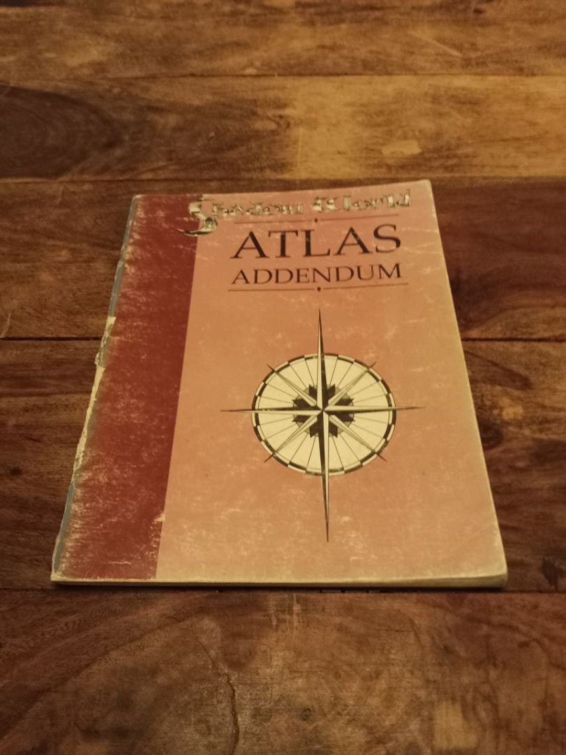 SHADOW WORLD ATLAS ADDENDUM I.C.E. 1990