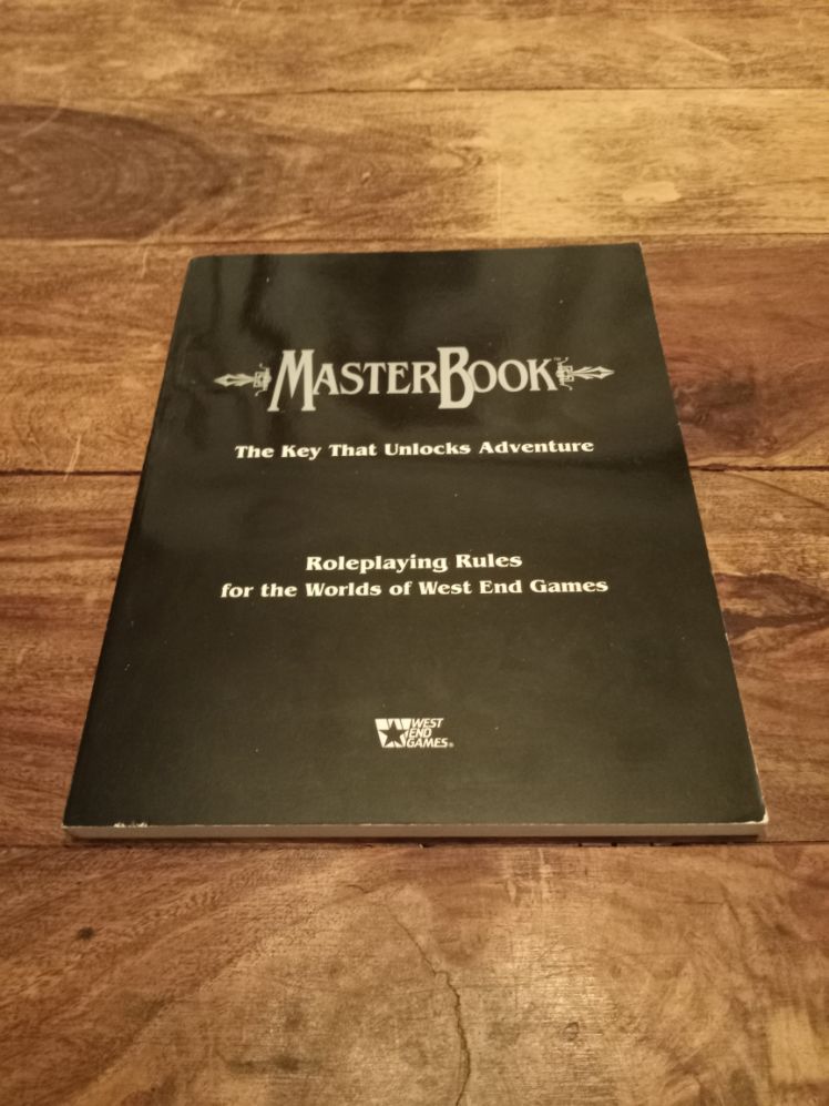 MasterBook The Key That Unlocks Adventure WEG 51000 West End Games 1994