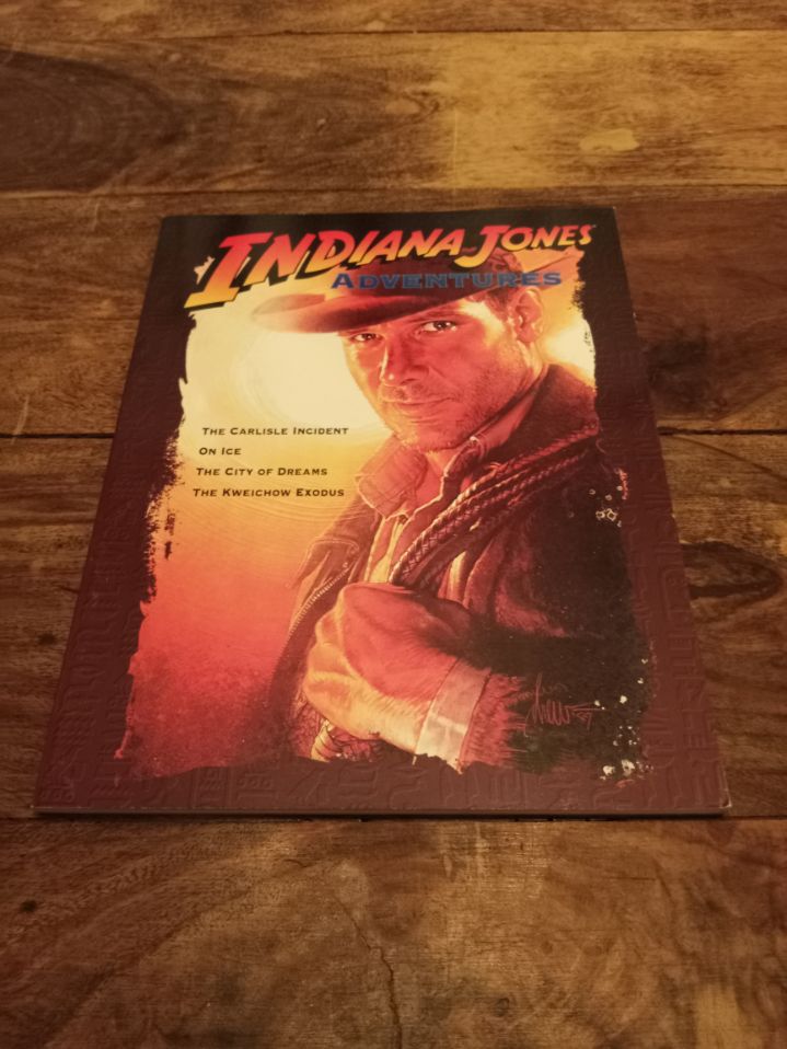 Indiana Jones Adventures Masterbook West End Games 1996