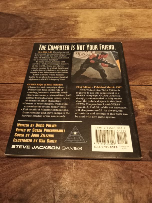 GURPS Reign of Steel Steve Jackson Games 1997