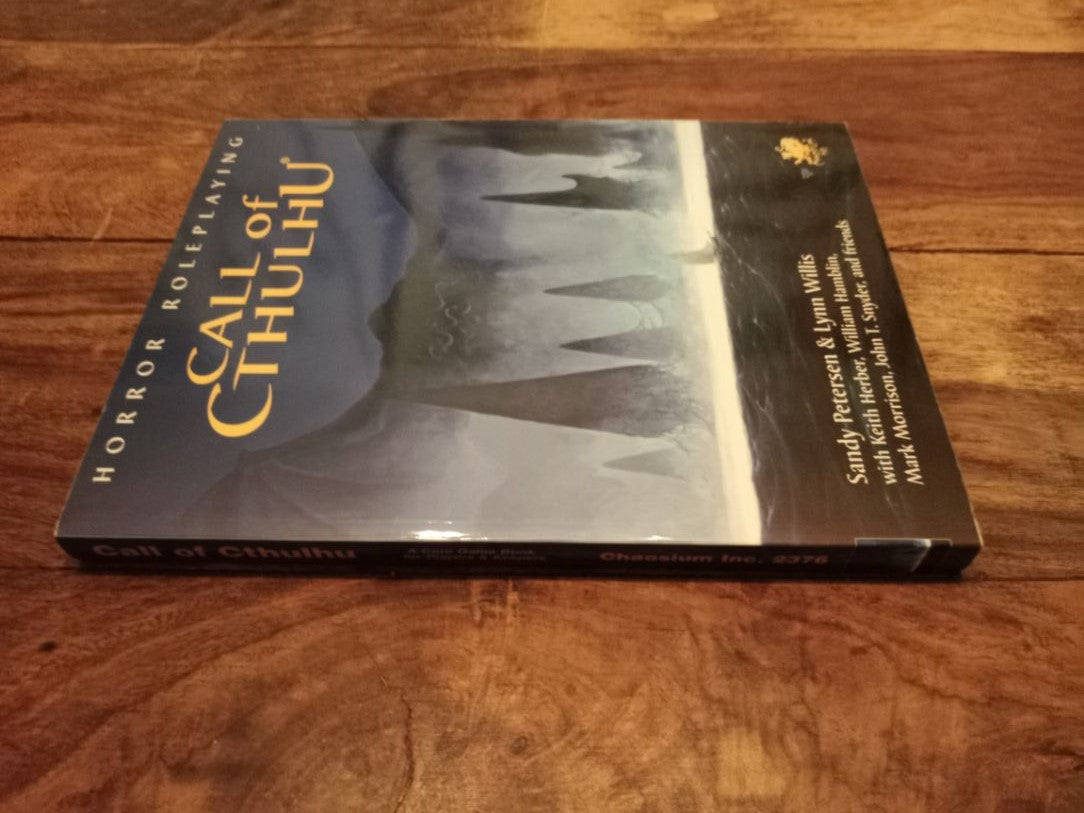 Call of Cthulhu Core Rule Book #6 Ed Chaosium 2001