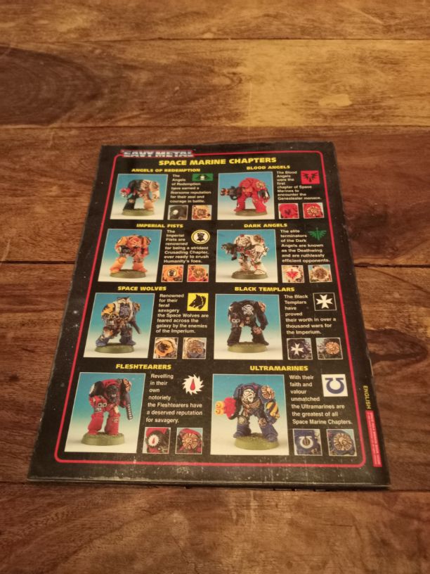 Space Hulk Mission Book 1996 2nd Edition Warhammer 40K