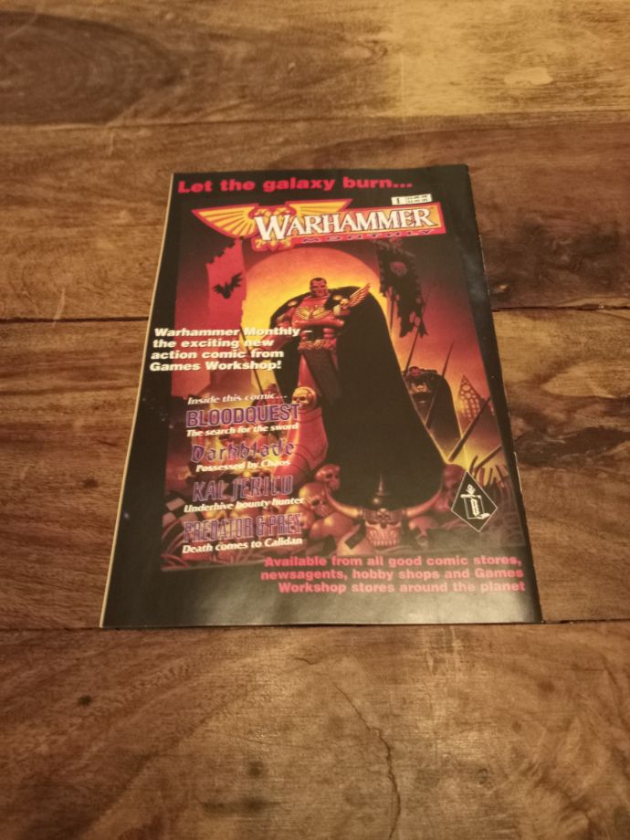 Warhammer Monthly #0 Preview Black Library 1998