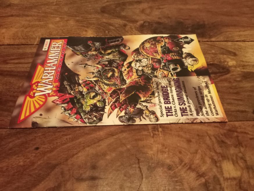 Warhammer Monthly #0 Preview Black Library 1998