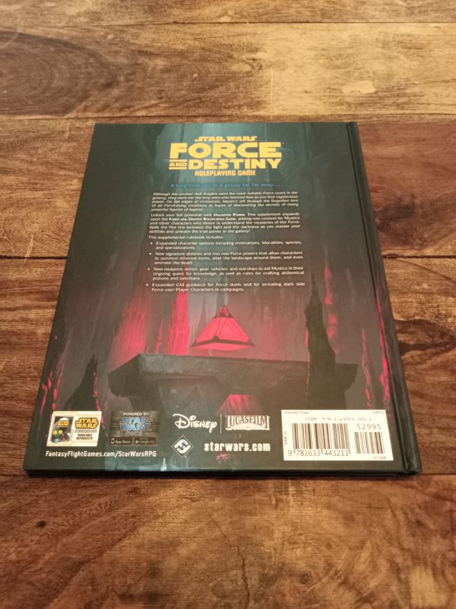 Star Wars Force and Destiny Unlimited Power Fantasy Flight Games 2018