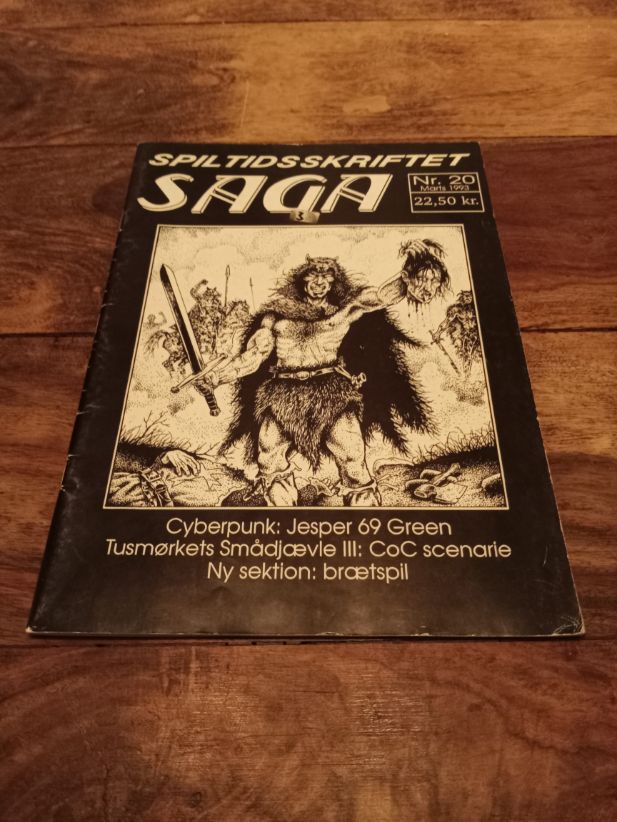 Saga Spiltidsskriftet Saga Nr. 20