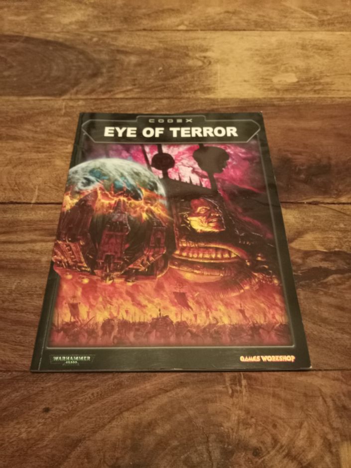 Warhammer 40k Eye of Terror Codex Warhammer 40,000 Games Workshop 2003