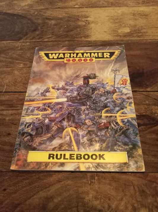 Warhammer 40K Rulebook 2nd Edition Games Workshop 1993