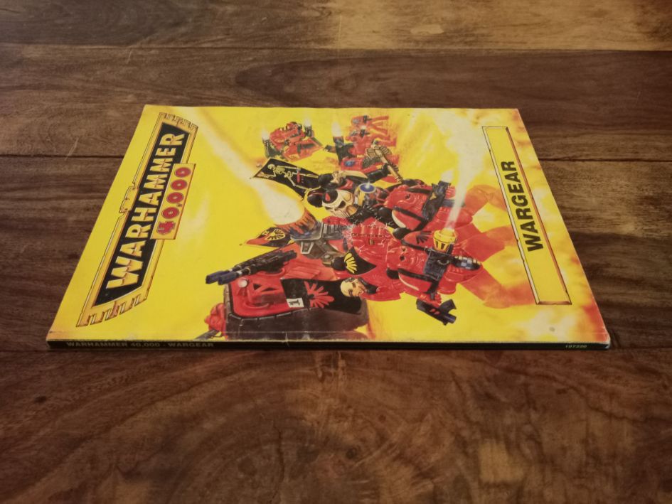 Warhammer 40000 40K Wargear rulebook Games workshop