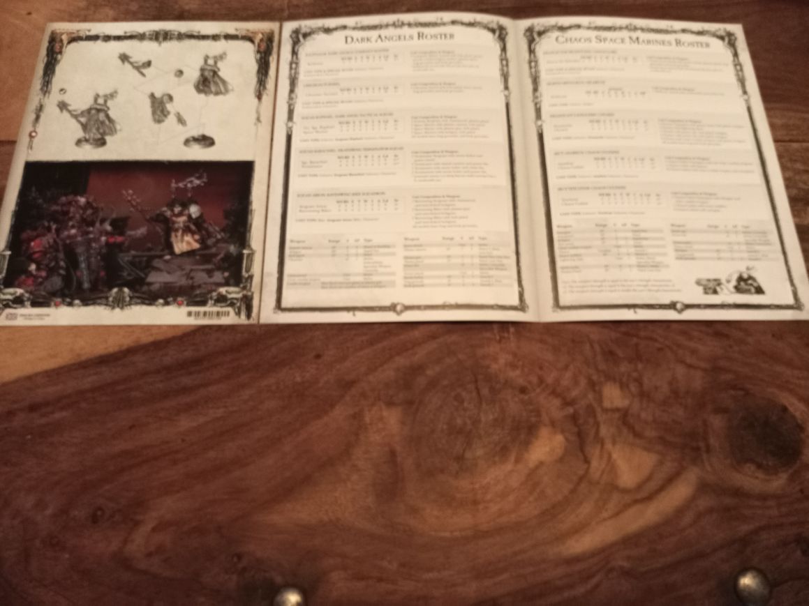 Warhammer 40k How To Play Dark Vengeance Rulebook Games Workshop