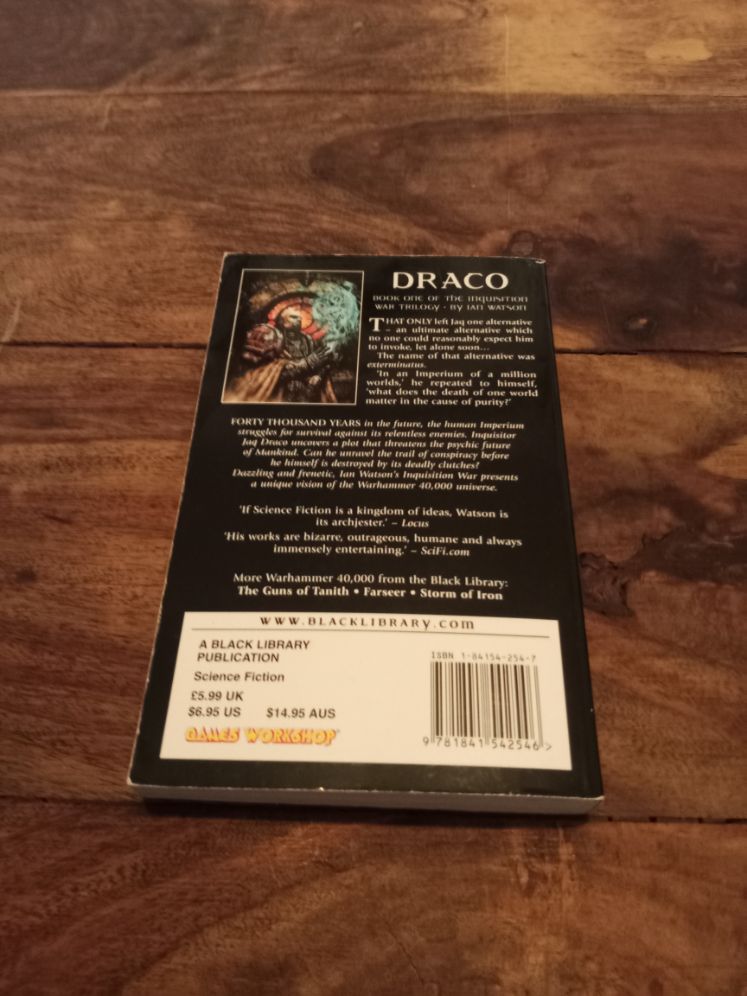 Warhammer 40k Draco Ian Watson Black Library Games Workshop 2002