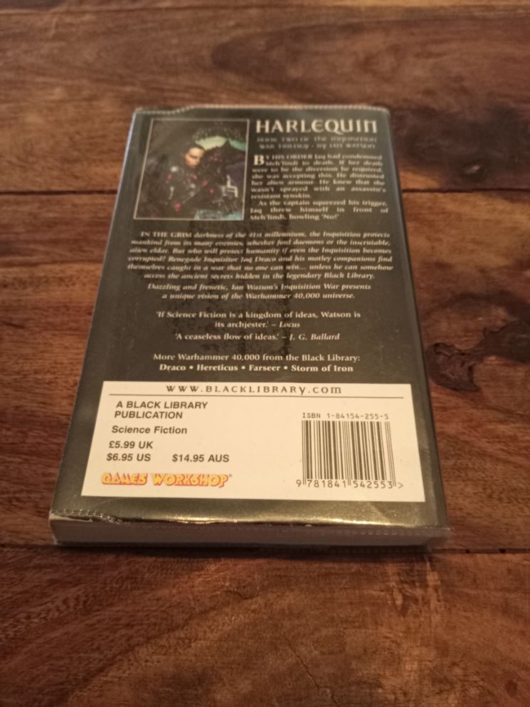 Warhammer 40k Harlequin Ian Watson Black Library Games Workshop 2002