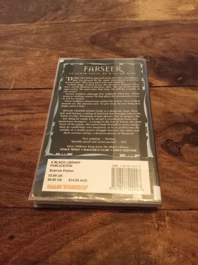Warhammer 40k Farseer William King Games Workshop Black Library 2002