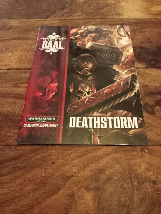 Warhammer 40k Shield Of Baal Deathstorm Campaign Supplement Games Workshop