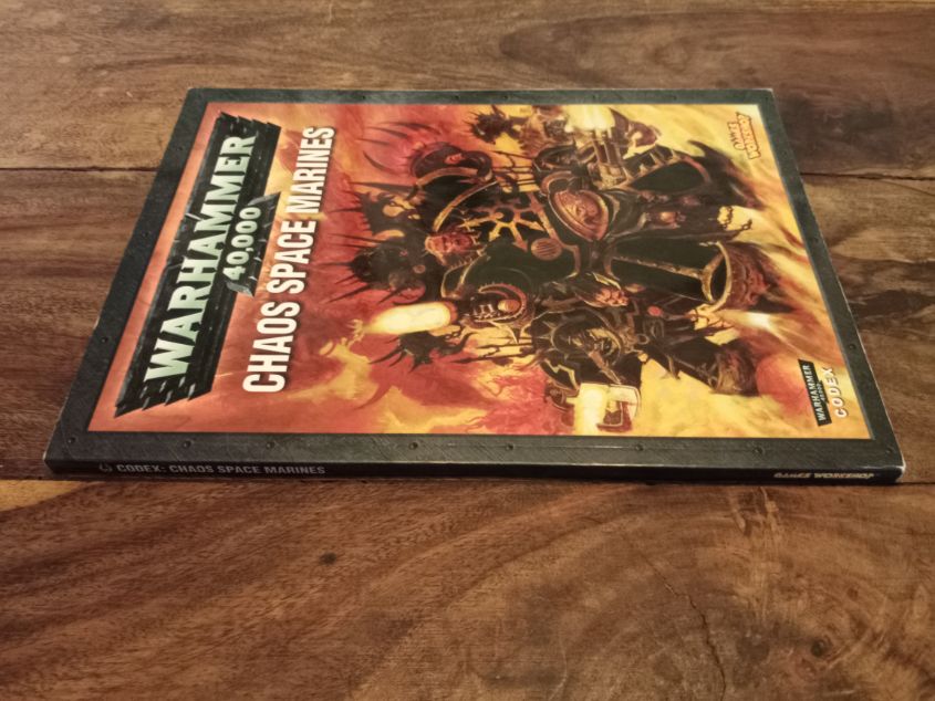 Warhammer 40,000 Chaos Space Marines 4th Edition Codex Games Workshop