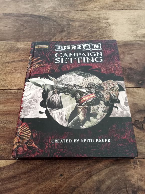 Eberron Campaign Setting Dungeons & Dragons Hardcover Wizards of the Coast 2004