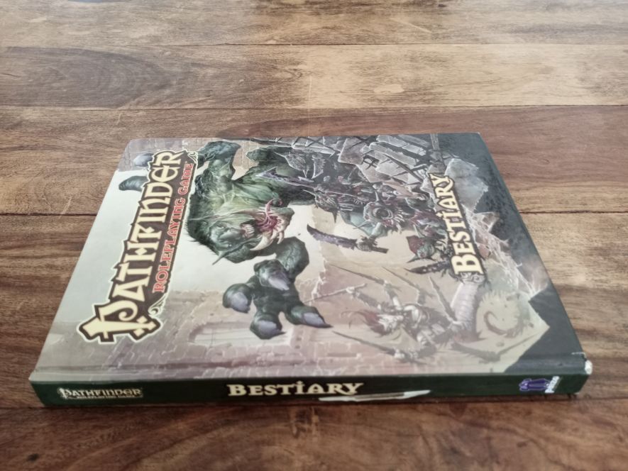 Pathfinder Bestiary Paizo Publishing Hardcover