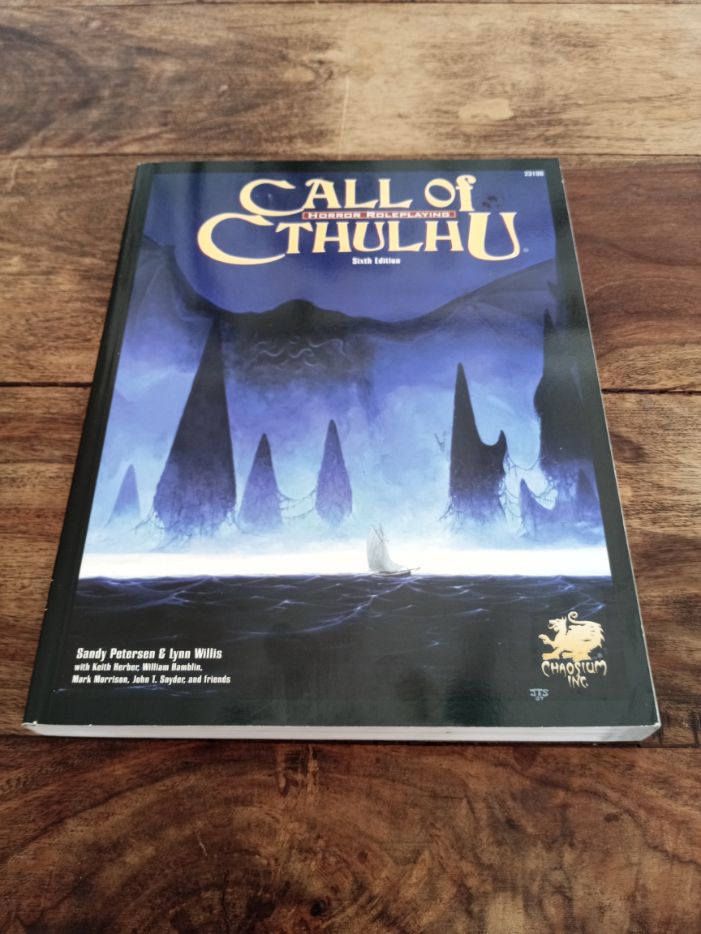 Call of Cthulhu Core Rule Book #6 Ed Chaosium 2001