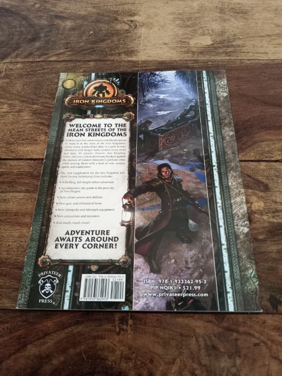 Iron Kingdoms Urban Adventure Iron Kingdoms No Quarter Presents Privateer Press 2012