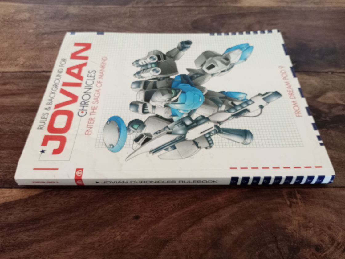Jovian Chronicles Rules & Background Enter the Saga of Mankind Dream Pod 9 1997