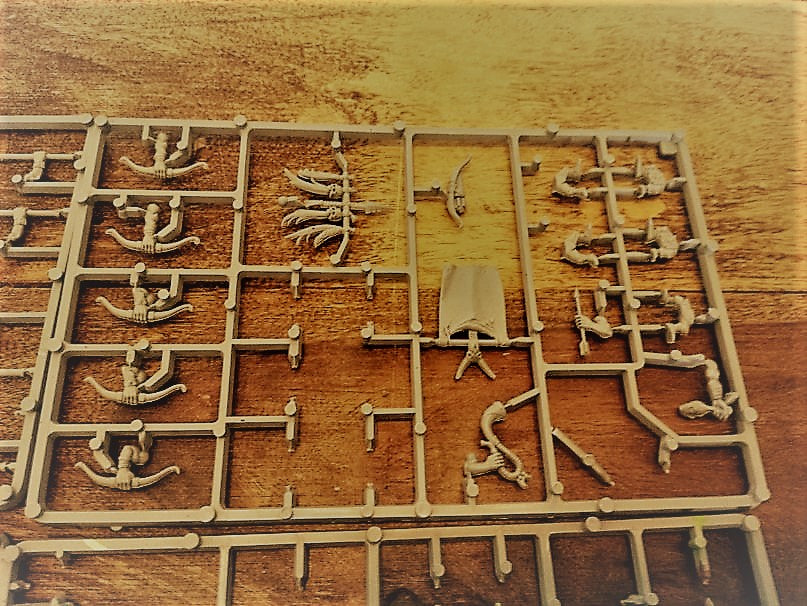 Warhammer Fantasy Goblin Wolf Boyz Standard Bearer Banner Sprue Games Workshop
