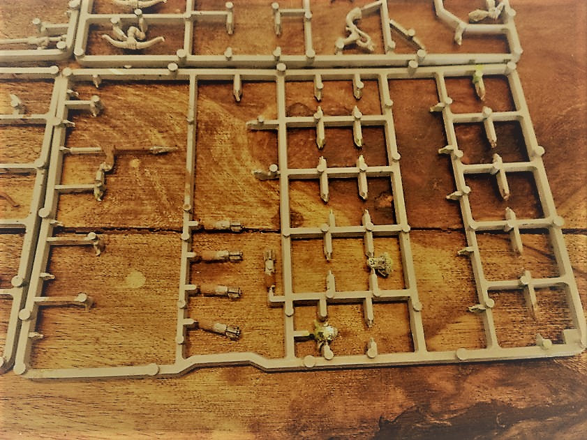 Warhammer Fantasy Goblin Wolf Boyz Standard Bearer Banner Sprue Games Workshop