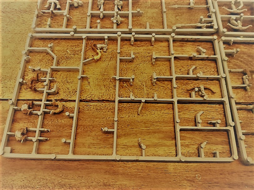 Warhammer Fantasy Goblin Wolf Boyz Standard Bearer Banner Sprue Games Workshop