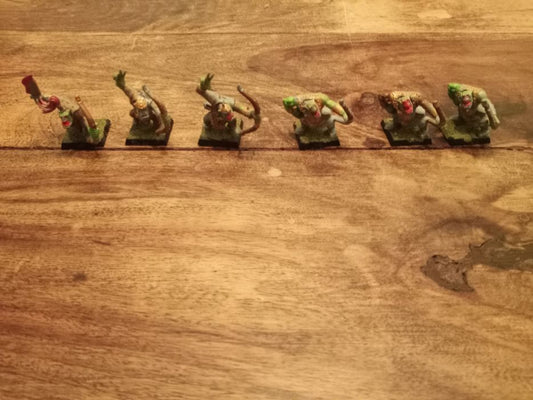Warhammer Orcs Orruks Boyz Regiment Archers Games Workshop 2000