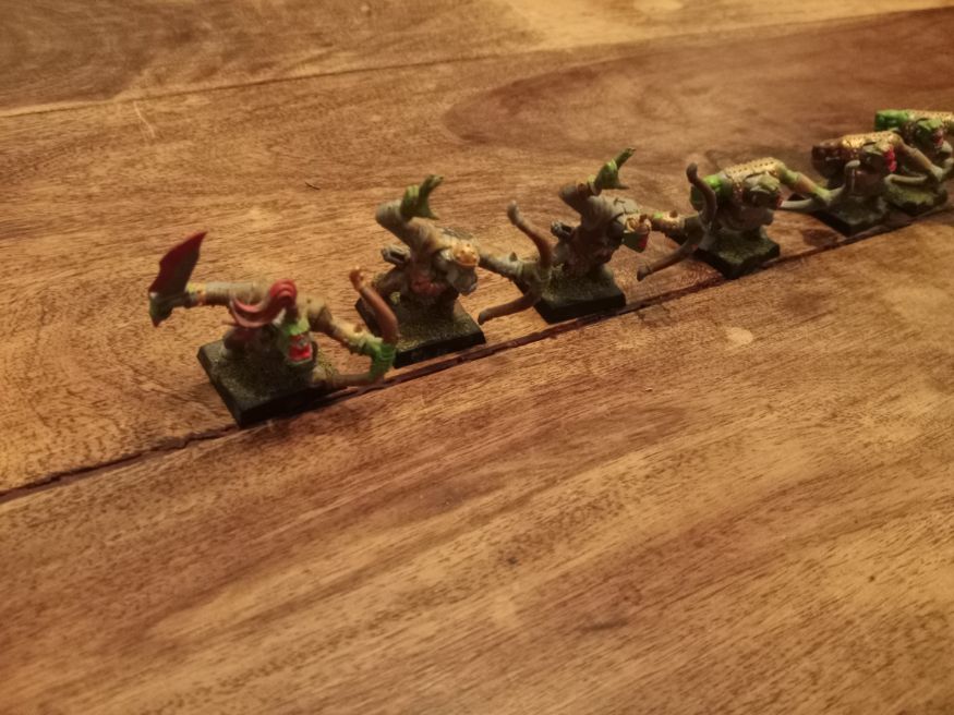 Warhammer Orcs Orruks Boyz Regiment Archers Games Workshop 2000