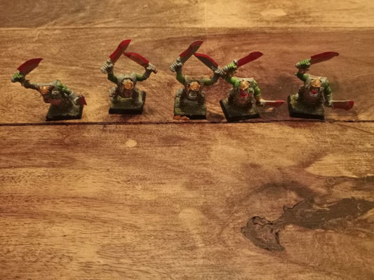 Warhammer Orcs Orruks Boyz Regiment Warriors Games Workshop 2000