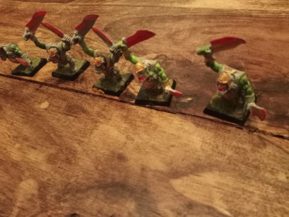 Warhammer Orcs Orruks Boyz Regiment Warriors Games Workshop 2000