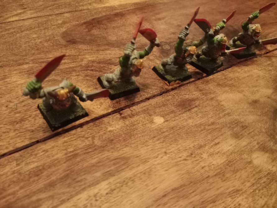 Warhammer Orcs Orruks Boyz Regiment Warriors Games Workshop 2000