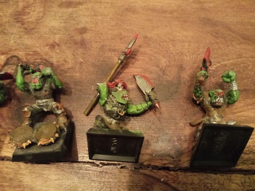 Warhammer Orcs Orruks Boyz Regiment Warriors Games Workshop 2000