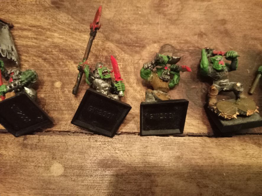 Warhammer Orcs Orruks Boyz Regiment Warriors Games Workshop 2000
