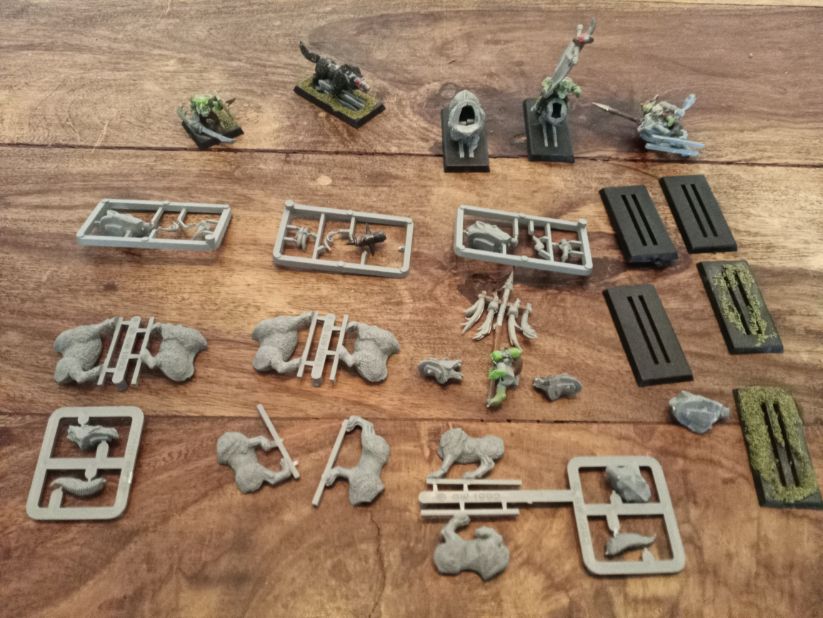Warhammer Fantasy Goblin Wolf Rider Boyz Bits/Sprue Games Workshop