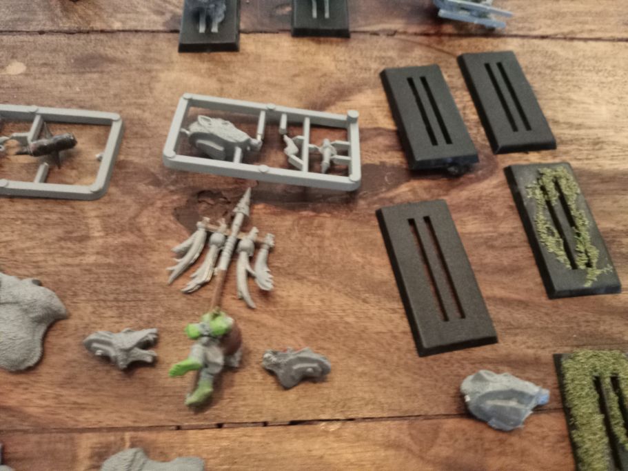 Warhammer Fantasy Goblin Wolf Rider Boyz Bits/Sprue Games Workshop