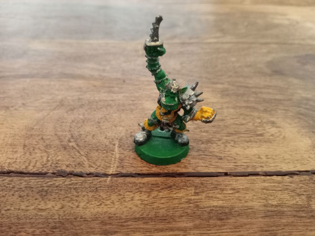 Blood Bowl Orc Star Player Varag Ghoul Chewer 3rd Ed Citadel Games Workshop 1994