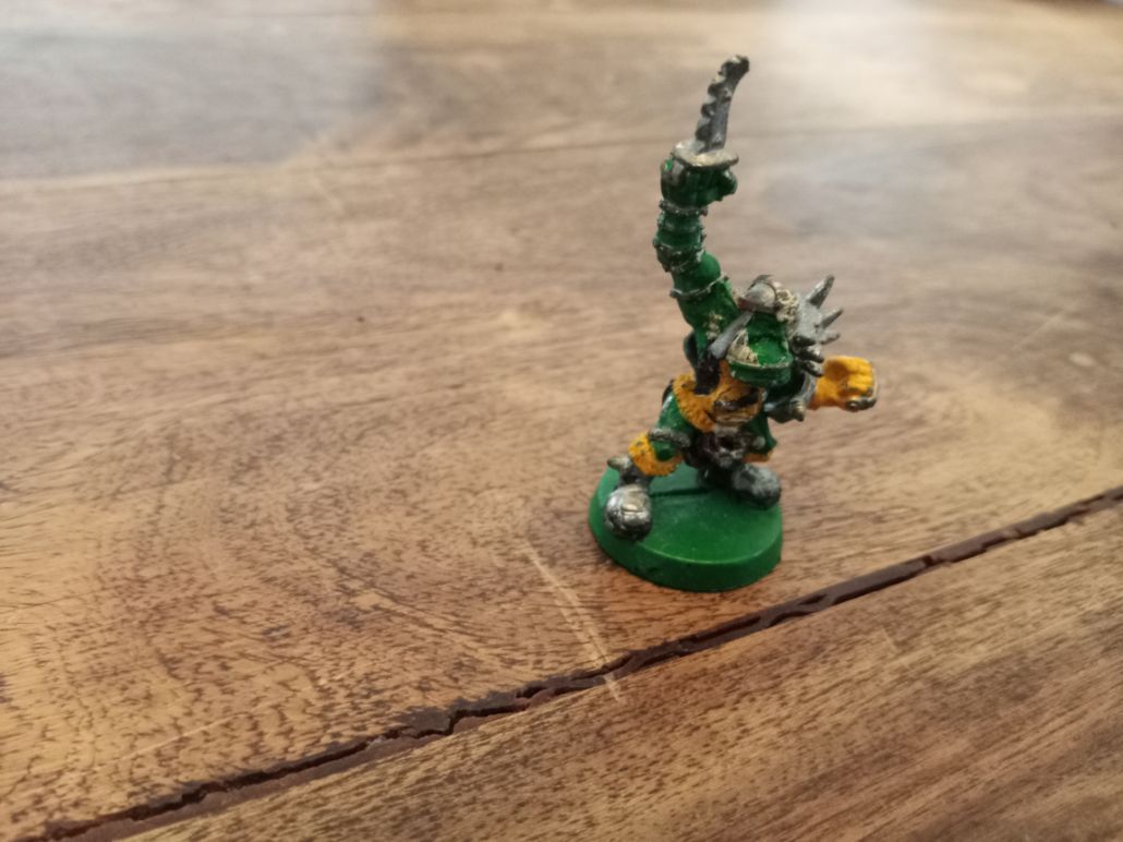 Blood Bowl Orc Star Player Varag Ghoul Chewer 3rd Ed Citadel Games Workshop 1994