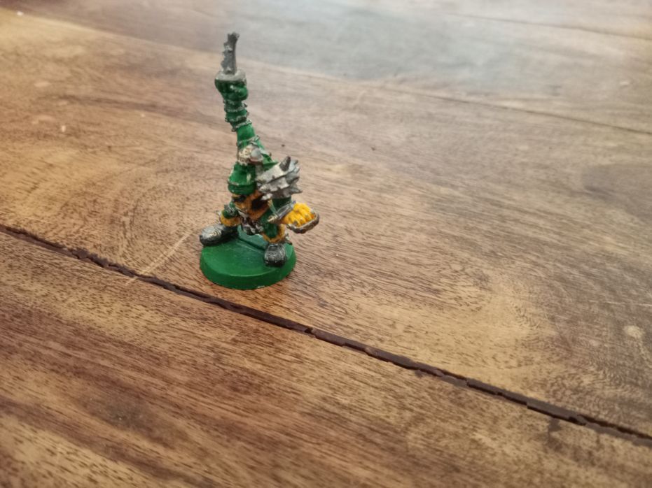 Blood Bowl Orc Star Player Varag Ghoul Chewer 3rd Ed Citadel Games Workshop 1994