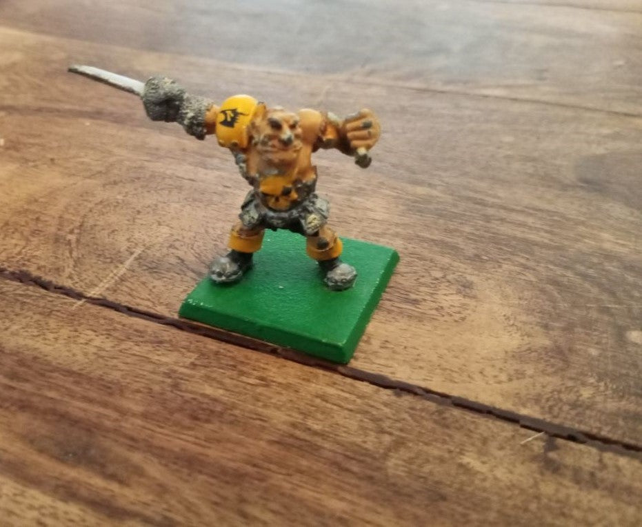 Blood Bowl Morg N Thorg Ogre Star Player Metal Games Workshop