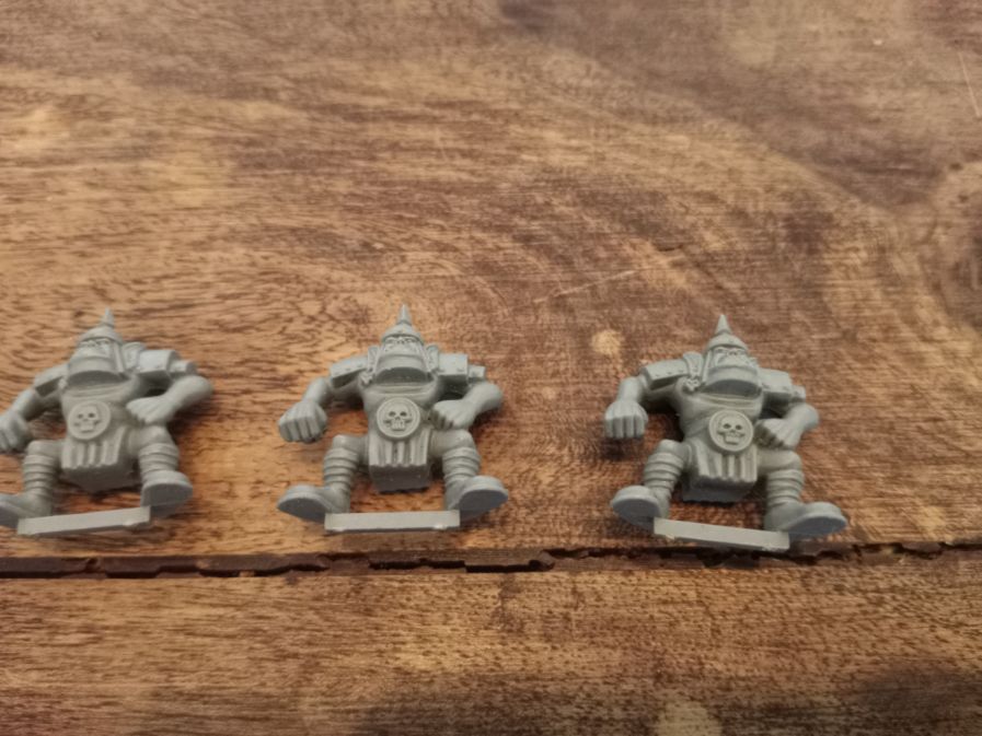 Blood Bowl Orc X4 Plastic Games Workshop