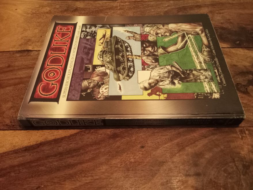 Godlike Superhero RPG in a world on Fire 1936-46 Arc Dream Publishing 2001